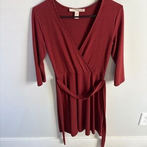 Faux Wrap dress